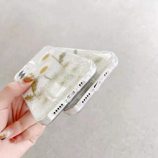 Funda Protectora para Teléfono con Diseño Margarita en Resina Epoxi - Image 7