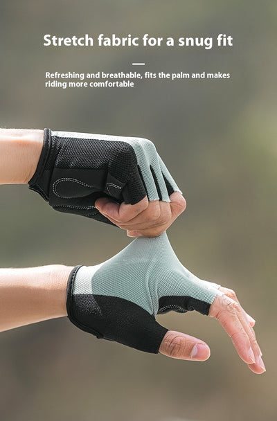 Guantes de Ciclismo Medio Dedo Antideslizantes y Transpirables Unisex - Image 11