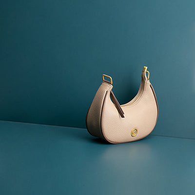 Bolsa de Cuero Genuino Estilo Cowbag Axilar Diseño Exclusivo