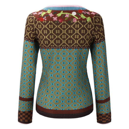 Abrigo Suéter Largo Tejido para Mujer - Abrigo de Invierno - Image 7