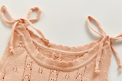 Conjunto de Tirantes Tejidos Calados con Patrón Jacquard - Image 16