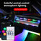 Luz Ambiental LED para Interior de Auto con Control de Color