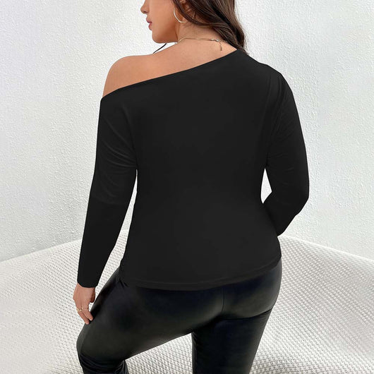 Blusa Elegante Asimétrica para Mujer Madura - Image 2