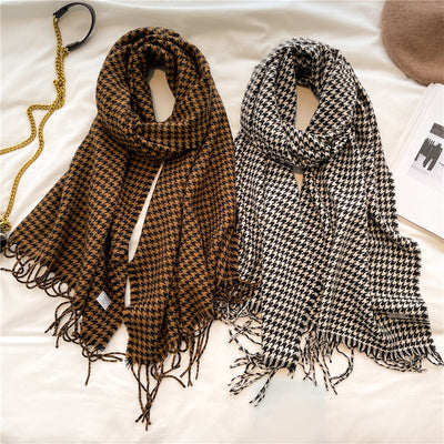 Bufanda Térmica de Falso Cashmere para Mujer