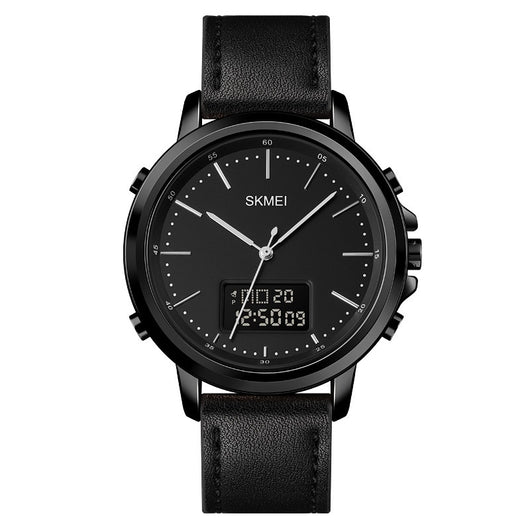 Reloj Deportivo Analógico con Correa de Cuero y Hebilla de Aleación - Image 8