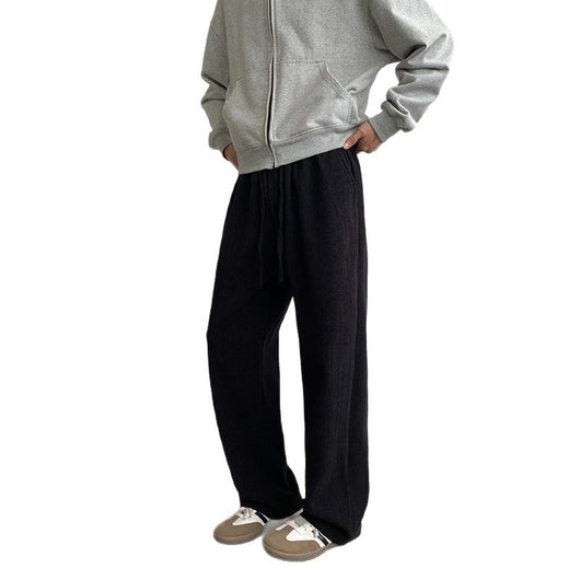 Pantalones Casuales Holgados de Pierna Ancha para Hombre - Image 6