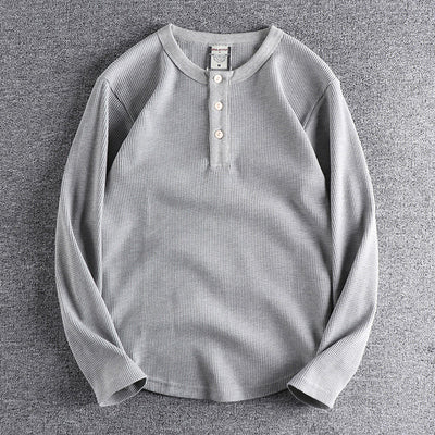 Camiseta Pesada Retro Americana para Hombre