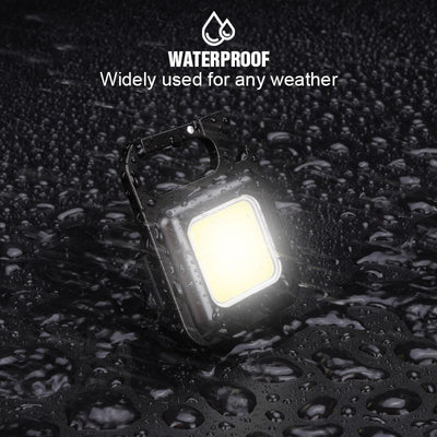 Linterna LED Portátil USB Llavero Aleación - Luz de Emergencia Multifunción - Image 8