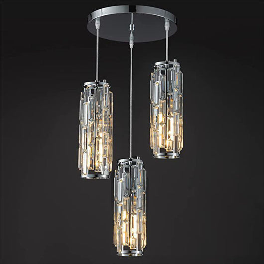 Lámpara Colgante Industrial Cristal LED Cabecera Restaurante Pasillo - Image 11