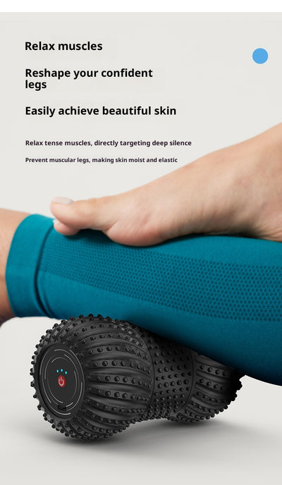 Rodillo Masajeador Eléctrico con Vibración para Yoga y Recuperación Muscular - Image 20