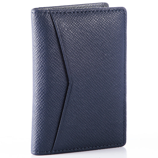 Billetera Minimalista de Cuero Genuino con Protección RFID y Múltiples Compartimentos - Image 2