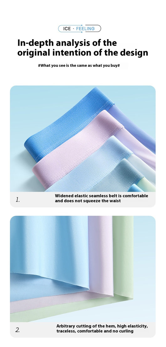 Bóxers Antibacterianos de Seda Fría para Hombre con Entrepierna Refrescante - Image 20