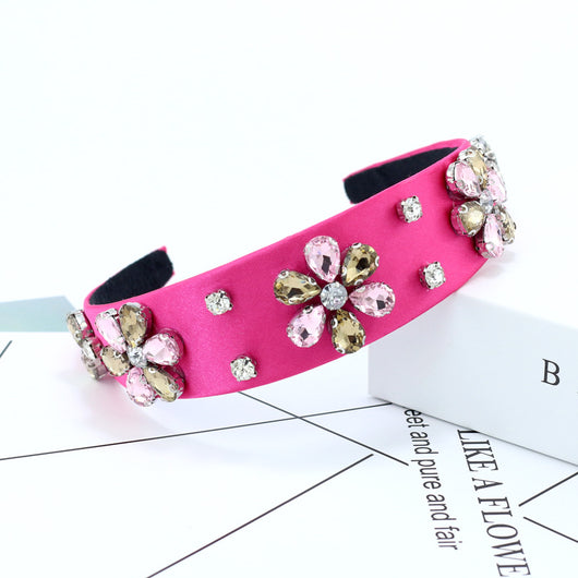 Diadema Completa de Rhinestones Borde Día - Image 11