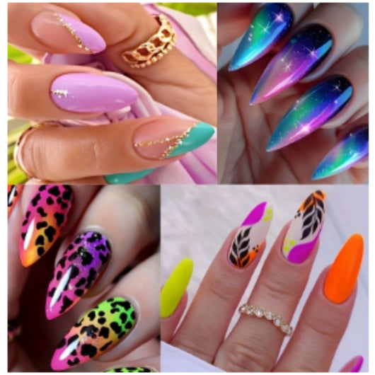 Stickers de Uñas Frosted Almond Medium Wear Armour - Image 9