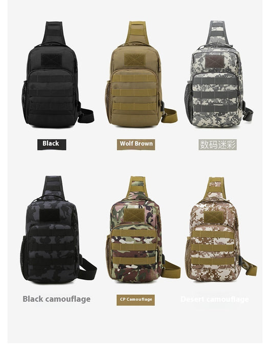 Bolsa Táctica Crossbody Camuflaje para Hombre - Gran Capacidad Multifuncional - Image 15