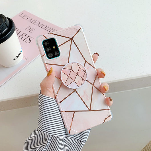 Funda Mármol Spliced con Acabado Brillante y Textura Estampada - Image 8