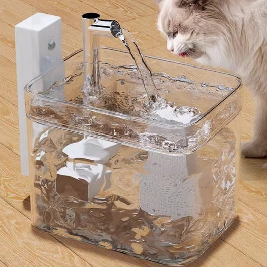 Fuente de Agua Inteligente para Gatos con Circulación Automática
