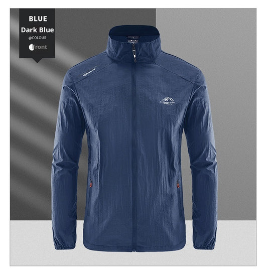 Ropa de Protección Solar Transpirable en Seda de Hielo para Hombre - Image 21