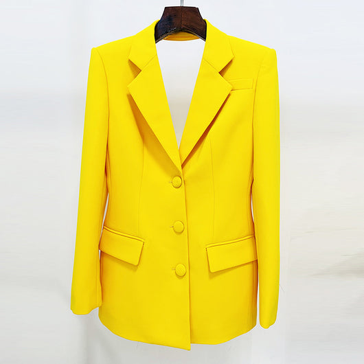 Blazer Personalizado de Largo Medio para Mujer