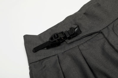 Pantalones Casuales Sofisticados Unisex Corte Relajado Estilo Retro Americano - Image 7