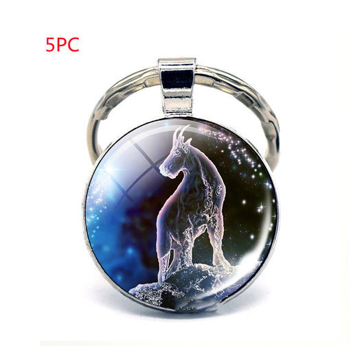 Llavero de los Doce Signos del Zodiaco - Regalo de Cumpleaños Personalizado - Image 44