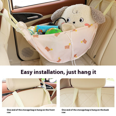 Organizador de Asiento Trasero para Auto con Múltiples Compartimentos - Image 4