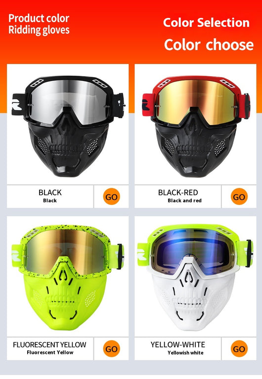 Gafas Protectoras Deportivas para Motocicleta y Casco - Image 10