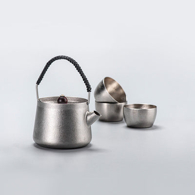 Juego de Té Titanio Wild Wind - Tetera y Tazas Portátiles para Aventuras - Image 7