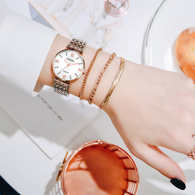 Reloj de Cuarzo Elegante para Mujer con Diamantes y Diseño de Moda - Image 12