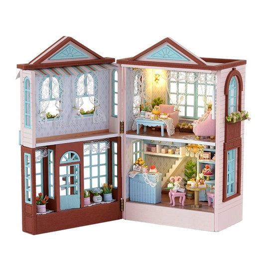 Miniatura de Casa Artesanal de Madera - Colección Adorable para Decorar - Image 7
