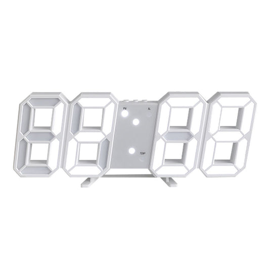 Reloj de Pared Digital LED con Alarma, Temperatura y Termómetro - Image 4