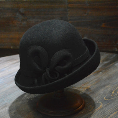 Gorro de Lana para Mujer con Borde Enrollado - Diseño Elegante y Versátil - Image 6
