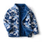 Chaqueta Infantil Cartoon con Cuello Alto Acolchada - Diseño Trendy