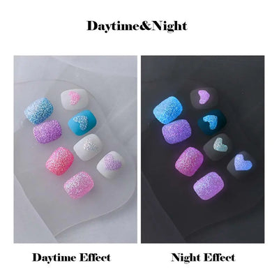 Polvo Brillante para Uñas - Azúcar Luminoso con Efecto Glow - Image 12