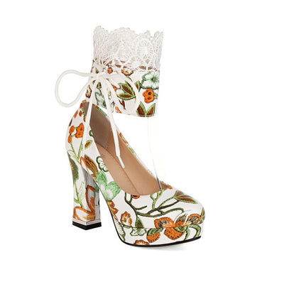 Zapatos de Tacón Grueso para Mujer - Elegancia y Comodidad Primavera-Otoño - Image 4