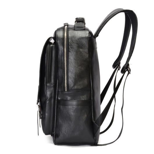 Mochila Ejecutiva PU de Gran Capacidad con Compartimento para Laptop - Image 9