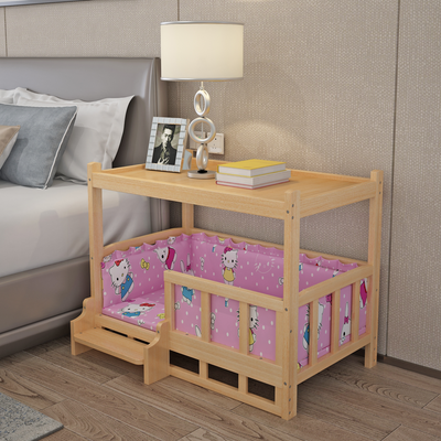 Cama Nido para Mascotas Integrada a Mesita de Noche - Image 17