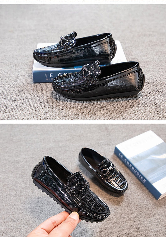 Zapatos de Cuero Estilo Británico para Niños Step On - Image 25