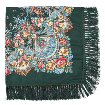 Chal Estampado con Protección Solar y Flecos - Image 18