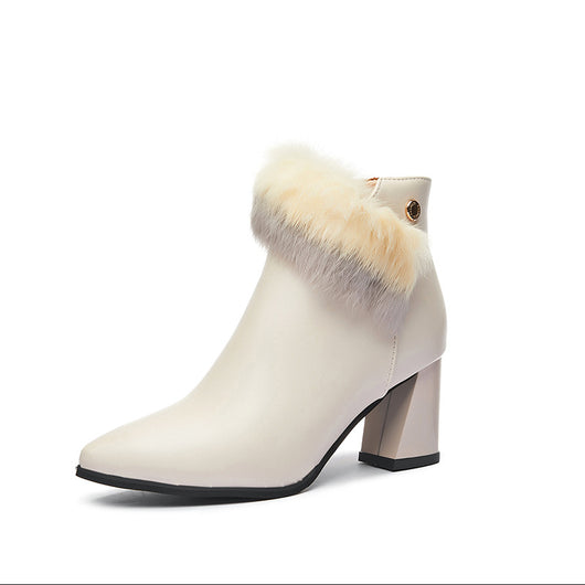 Botas de Invierno para Mujer Cuero Martin Tallas 35-40 - Image 13