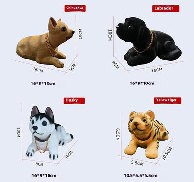 Adorno para Auto Perro Movible - Decoración Creativa y Tierna - Image 19