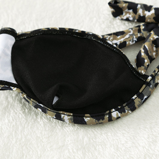 Bikini Deportivo Estampado Pantera Acero - Image 17