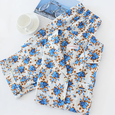 Pijama Estilo Pastoral Japonés para Mujer - Algodón Gasa Manga Larga - Image 18
