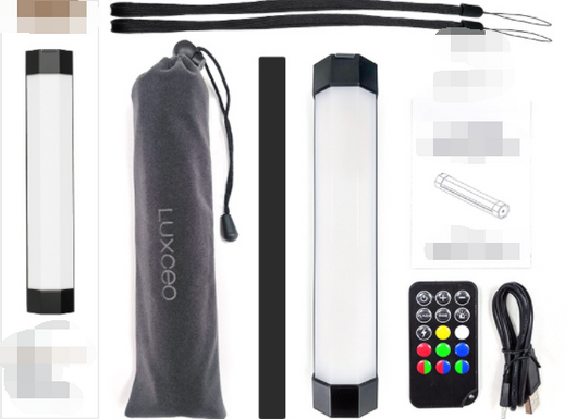 Luz de Relleno RGB Portátil P200 Dimmable con Carga Recargable - Image 12