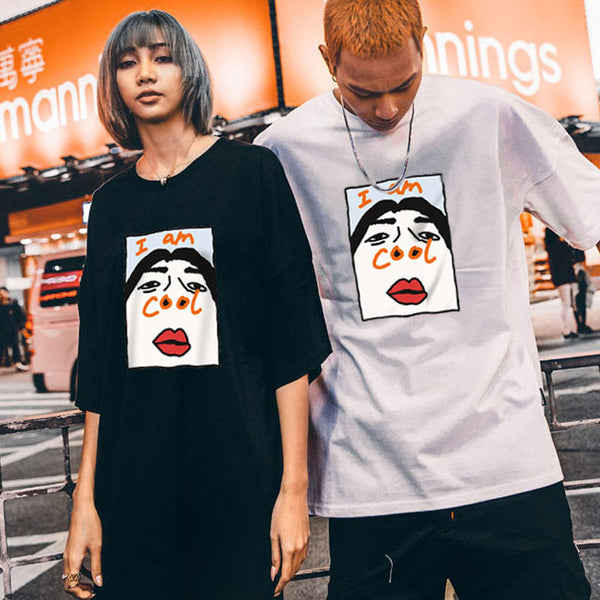 Playera Holgada Estilo Hip-hop Europeo Americano para Hombre
