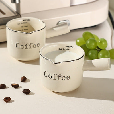 Taza Espresso con Báscula Integrada de Cerámica