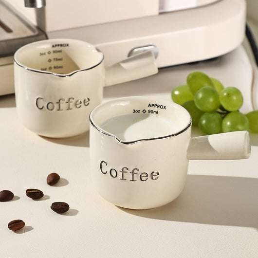 Taza Espresso con Báscula Integrada de Cerámica