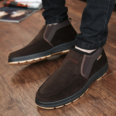 Zapatos Casuales para Hombre con Forro Cálido y Terciopelo - Image 4