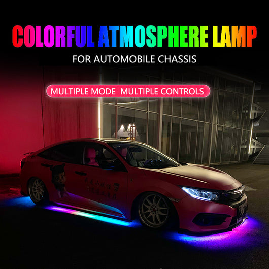 Luz LED Decorativa para Chasis de Auto con Efecto Neón Multicolor - Image 8