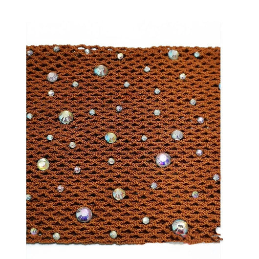 Medias de Malla con Cristales Brillantes y Detalles Incrustados - Image 14